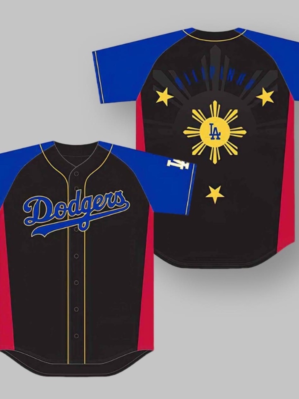 Los Angeles Dodgers Jersey | 2024 Filipino Heritage Night